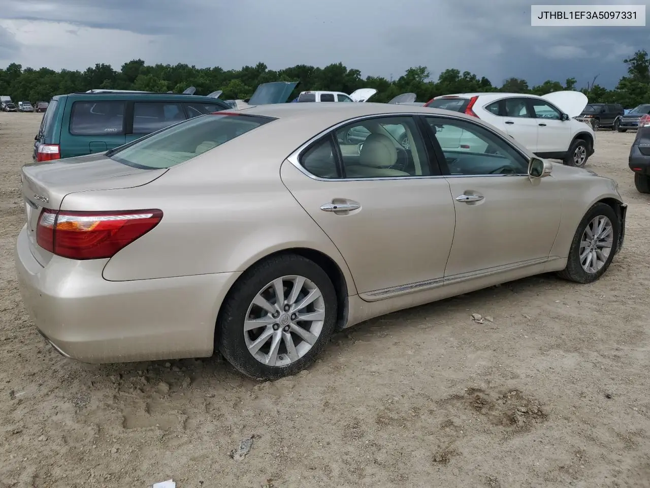 2010 Lexus Ls 460 VIN: JTHBL1EF3A5097331 Lot: 62844135