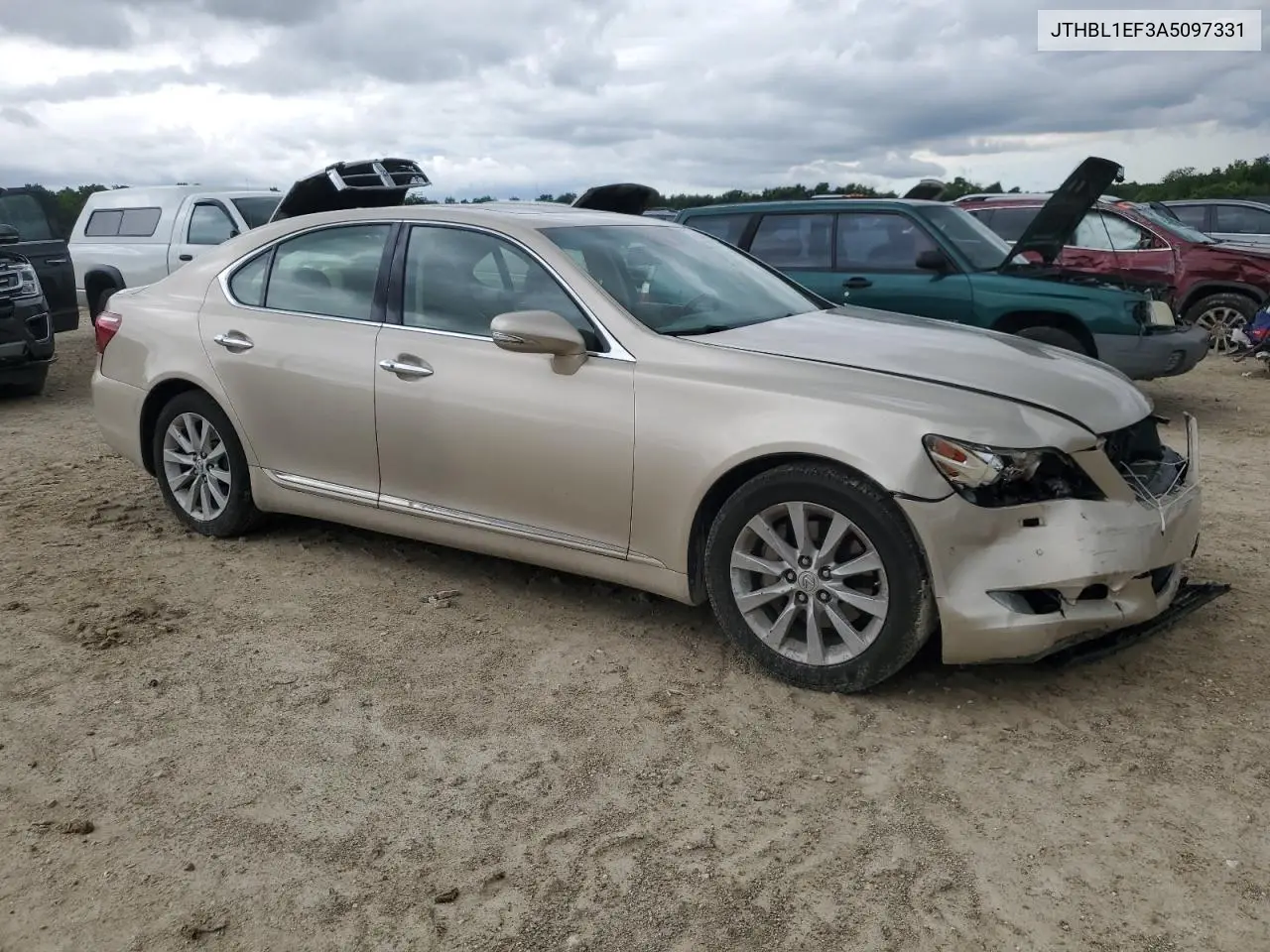 2010 Lexus Ls 460 VIN: JTHBL1EF3A5097331 Lot: 62844135