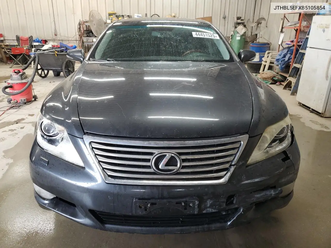 2011 Lexus Ls 460 VIN: JTHBL5EFXB5105854 Lot: 44451525