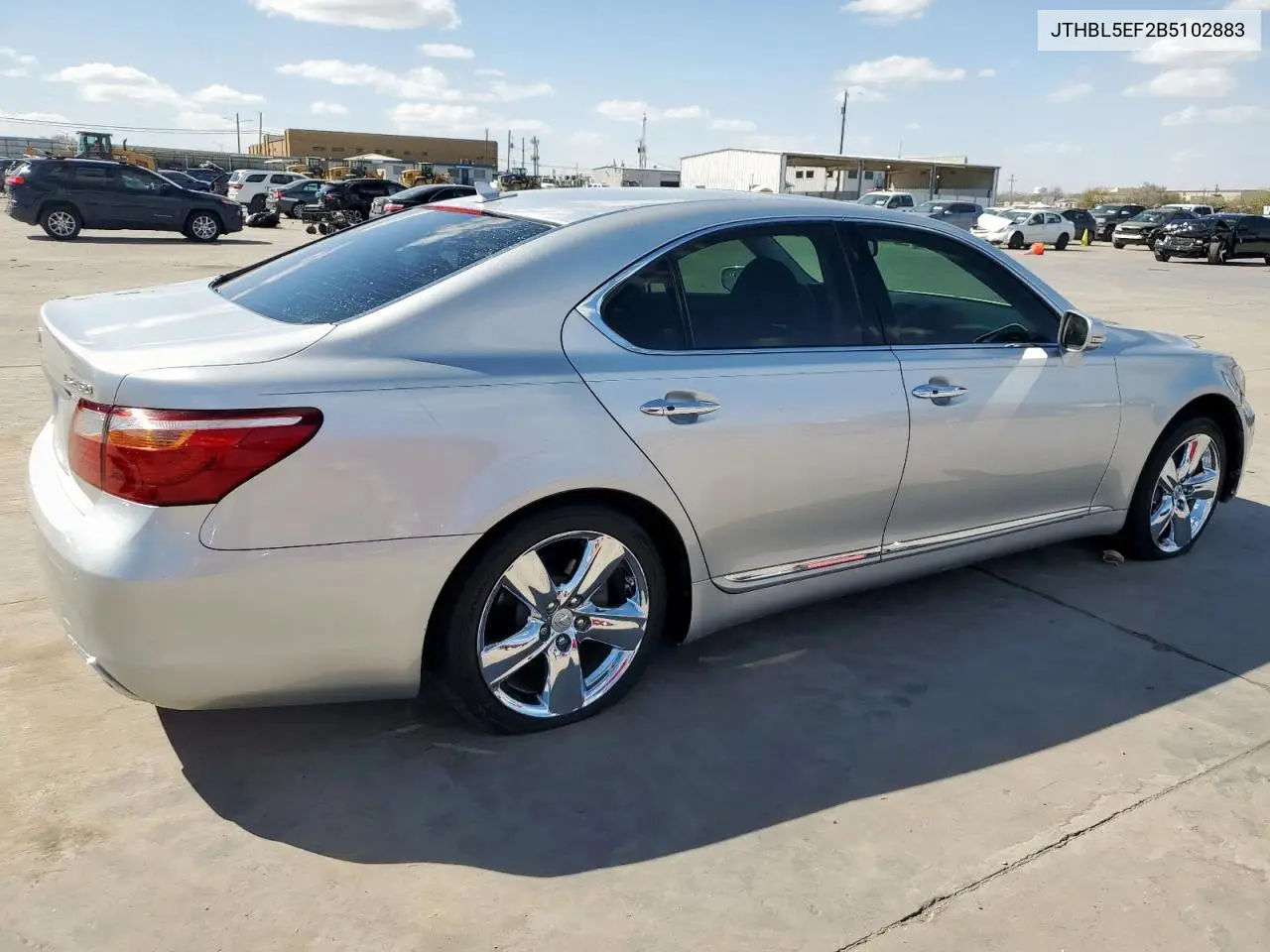 2011 Lexus Ls 460 VIN: JTHBL5EF2B5102883 Lot: 49342705