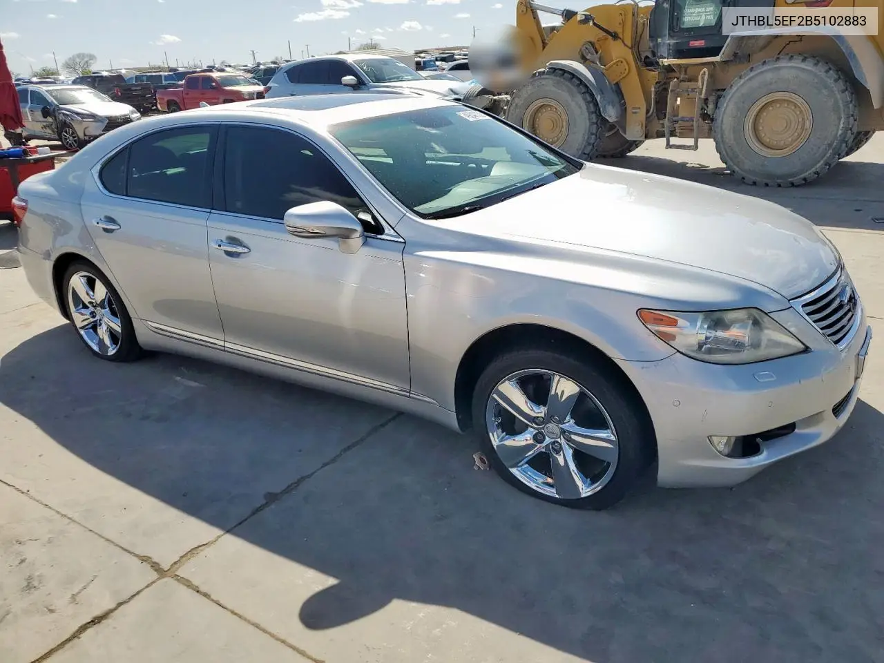 2011 Lexus Ls 460 VIN: JTHBL5EF2B5102883 Lot: 49342705
