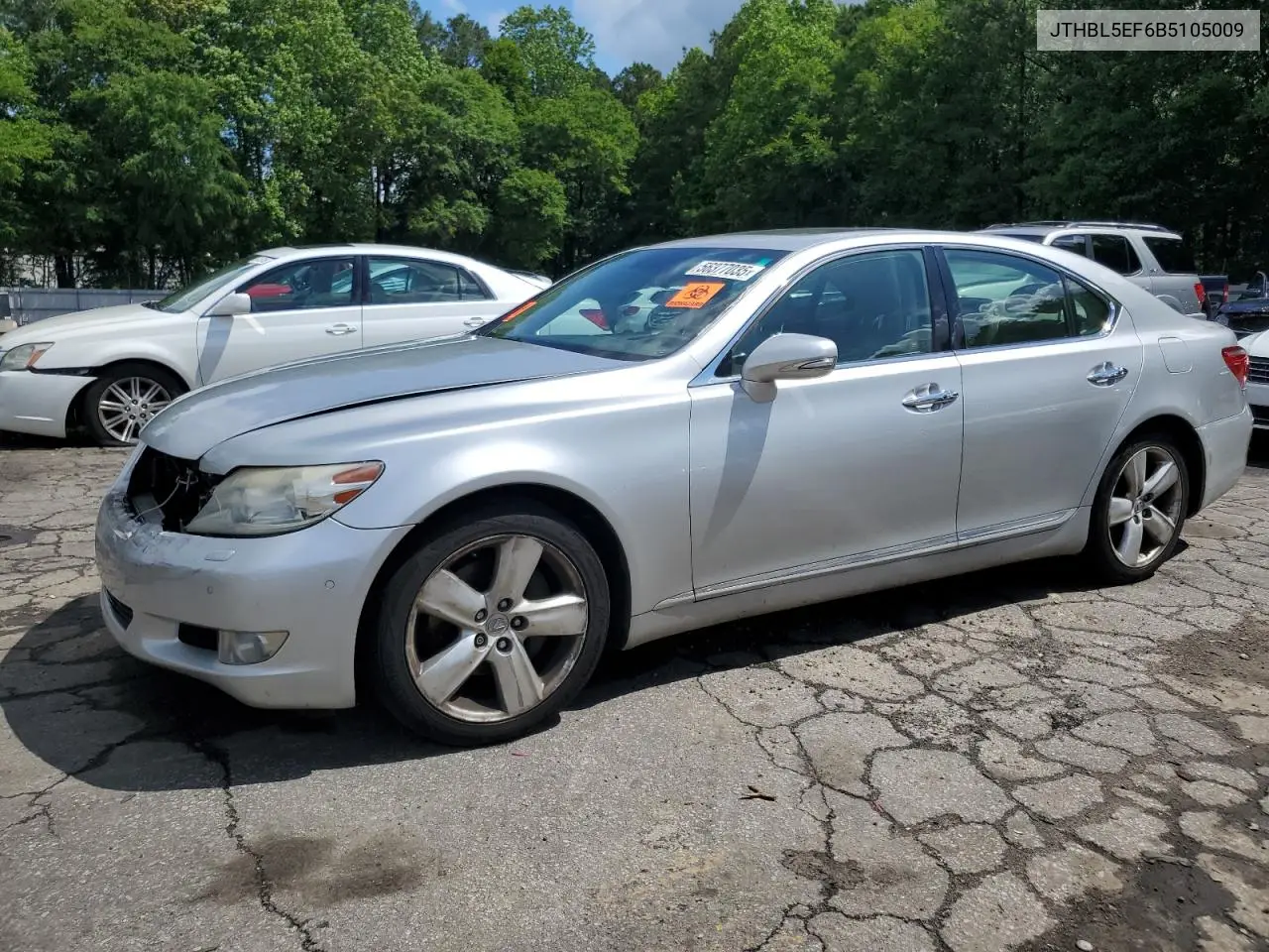 2011 Lexus Ls 460 VIN: JTHBL5EF6B5105009 Lot: 56377035