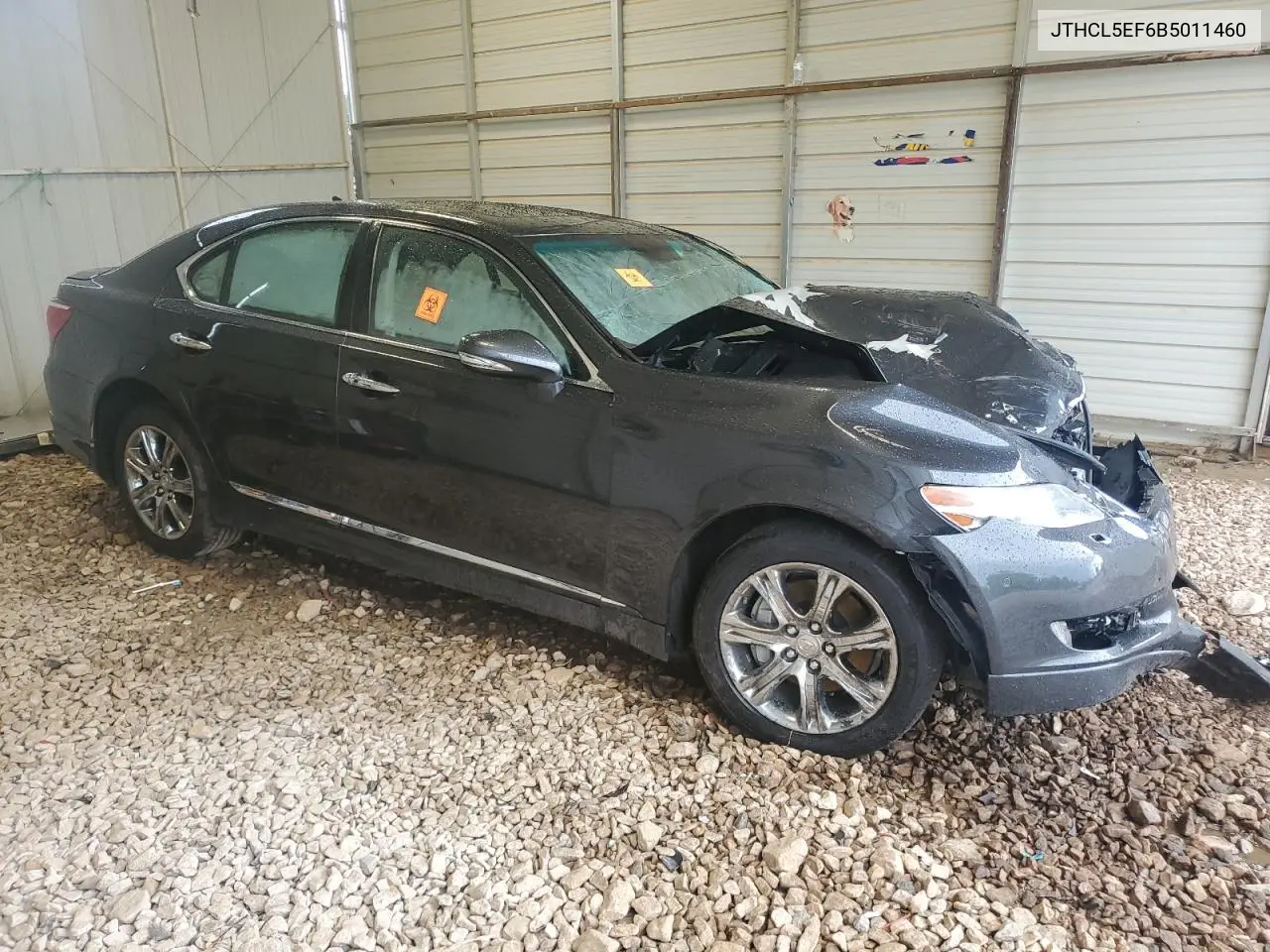 2011 Lexus Ls 460 VIN: JTHCL5EF6B5011460 Lot: 56664115