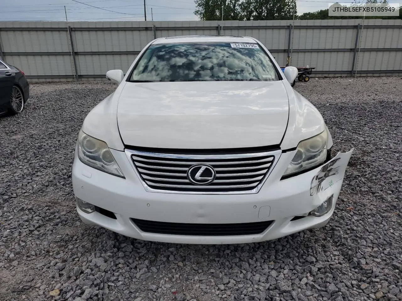 jthbl5efxb5105949 JTHBL5EFXB5105949 2011 Lexus Ls 460