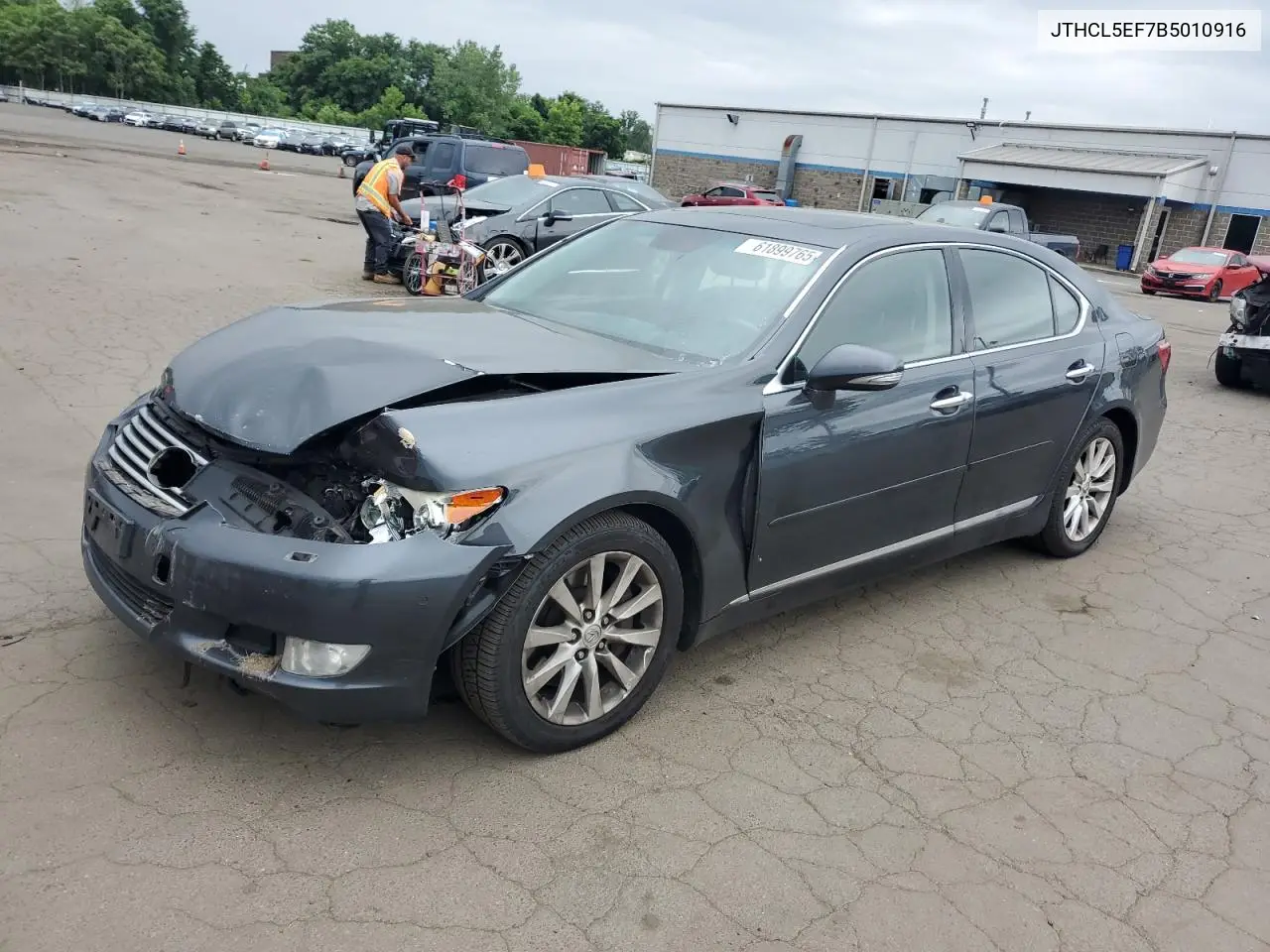 2011 Lexus Ls 460 VIN: JTHCL5EF7B5010916 Lot: 61899765