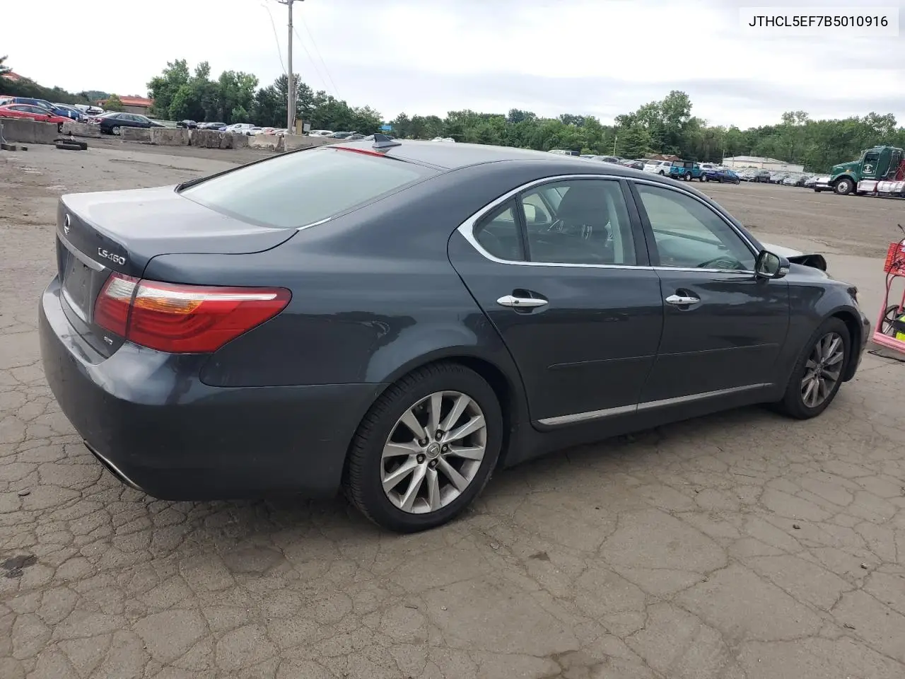 2011 Lexus Ls 460 VIN: JTHCL5EF7B5010916 Lot: 61899765