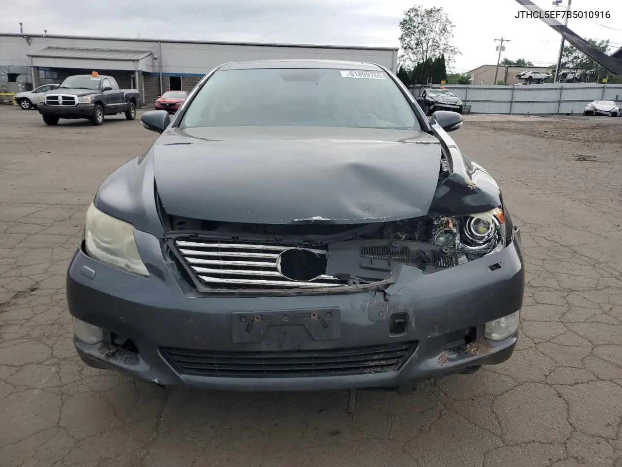 2011 Lexus Ls 460 VIN: JTHCL5EF7B5010916 Lot: 61899765
