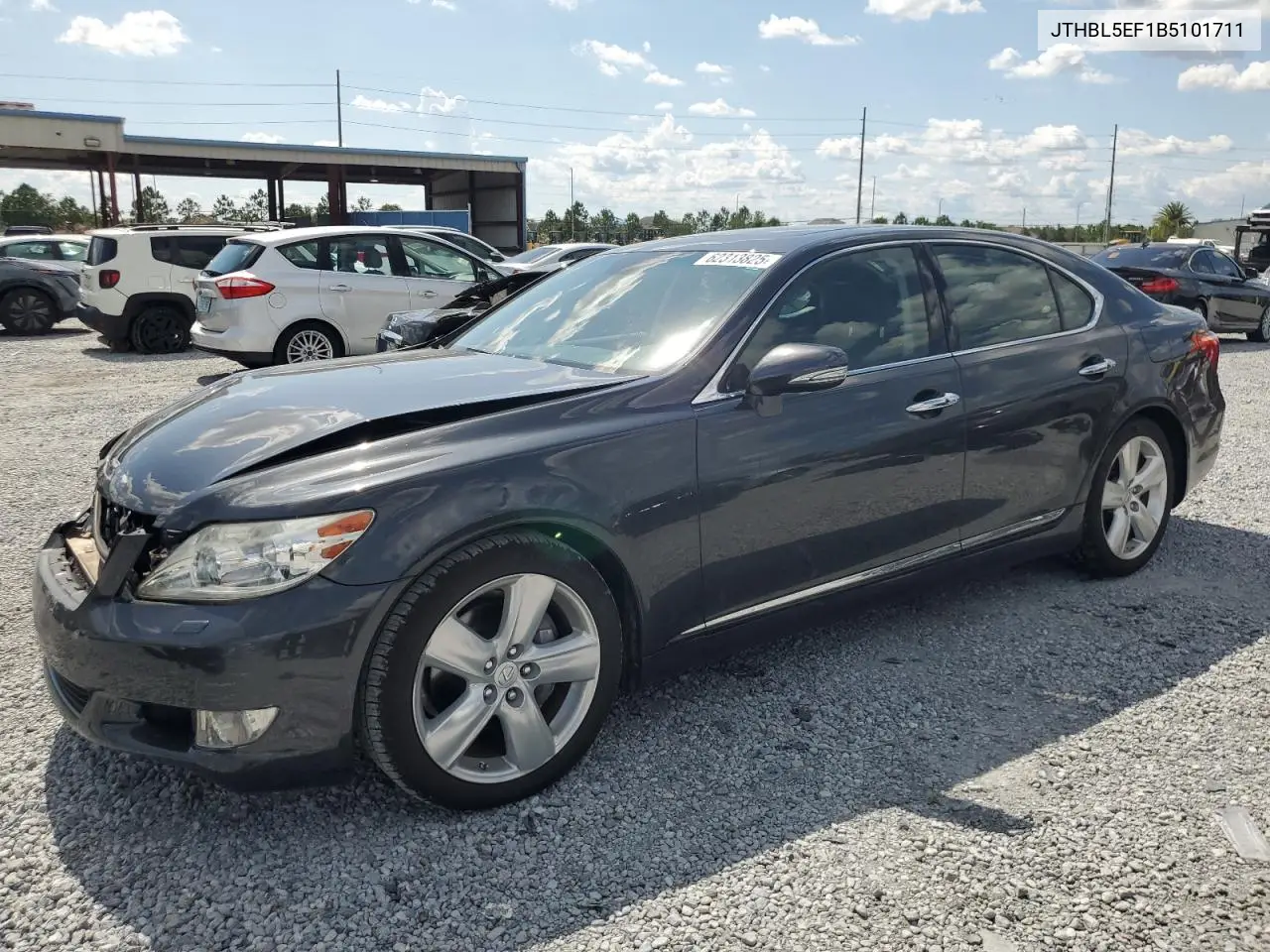 2011 Lexus Ls 460 VIN: JTHBL5EF1B5101711 Lot: 62313825