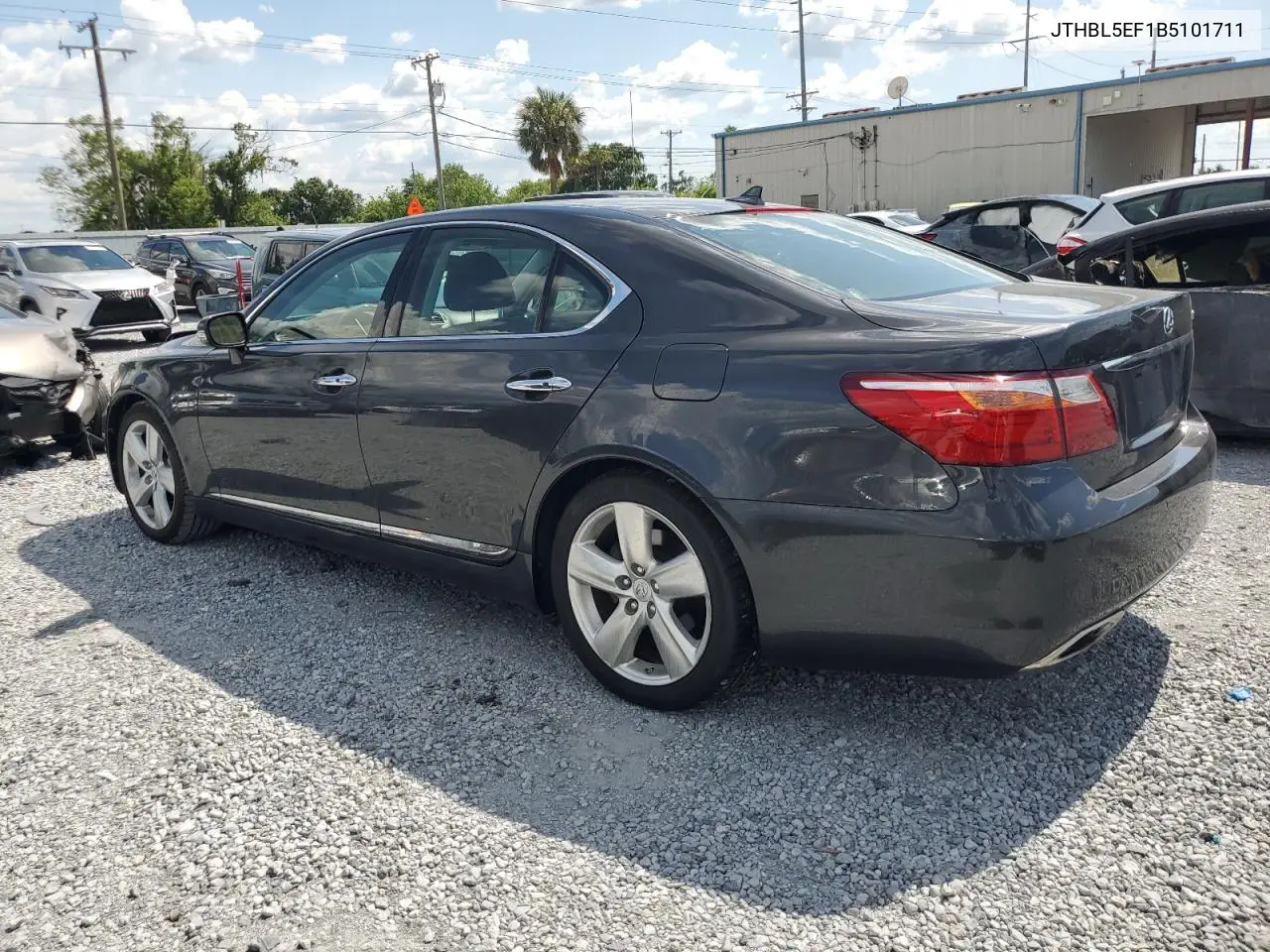 2011 Lexus Ls 460 VIN: JTHBL5EF1B5101711 Lot: 62313825