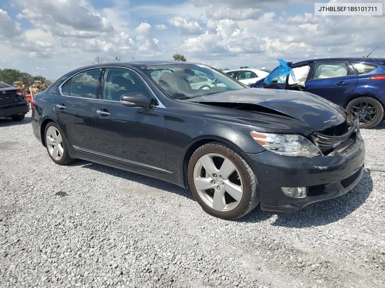 2011 Lexus Ls 460 VIN: JTHBL5EF1B5101711 Lot: 62313825