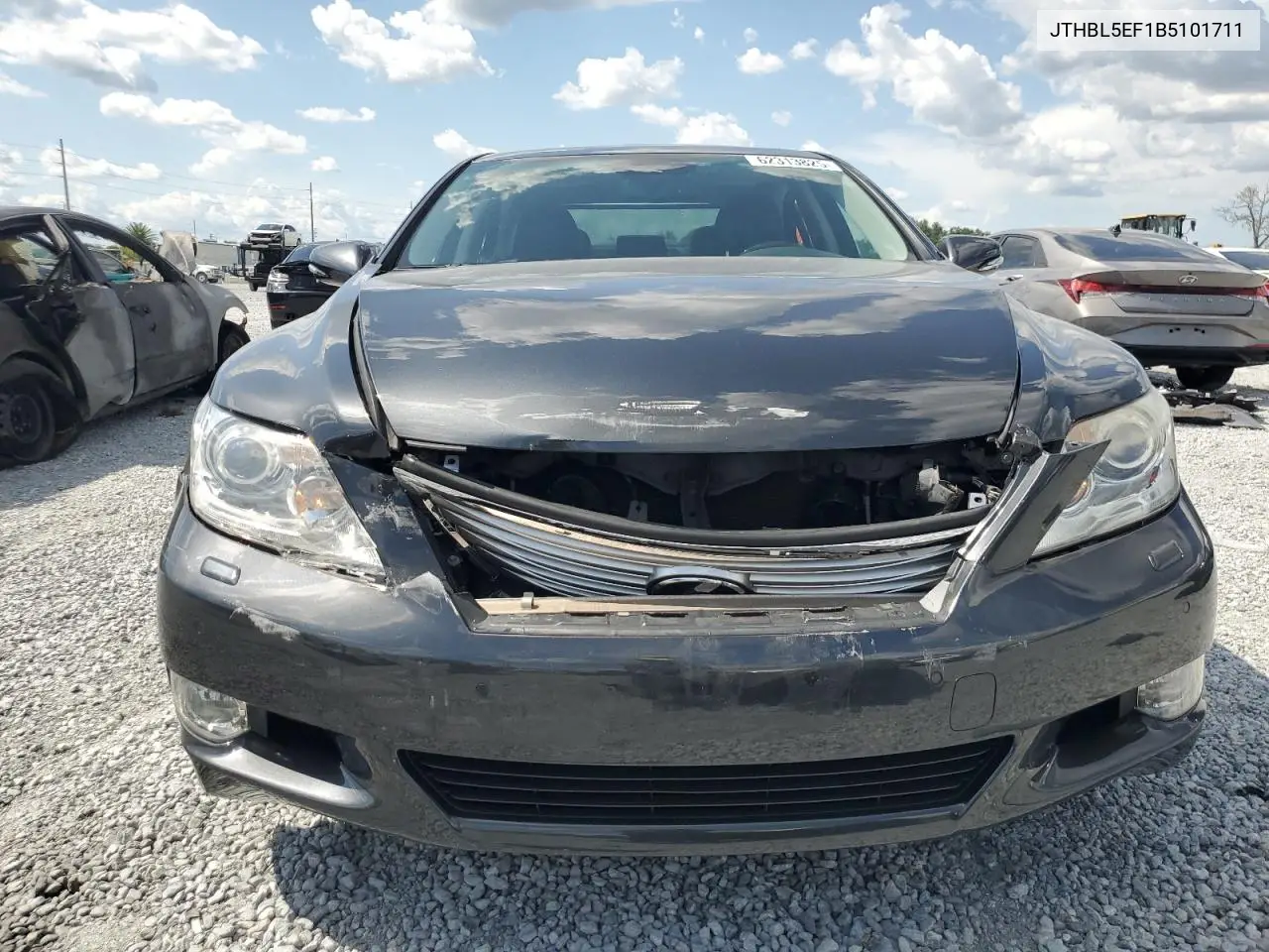 2011 Lexus Ls 460 VIN: JTHBL5EF1B5101711 Lot: 62313825