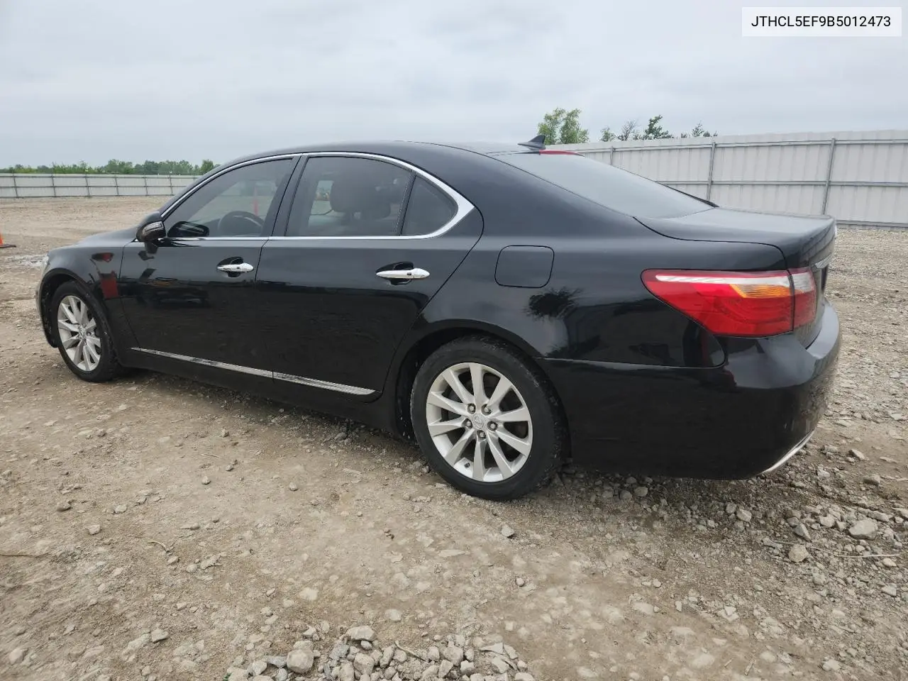 2011 Lexus Ls 460 VIN: JTHCL5EF9B5012473 Lot: 62384625