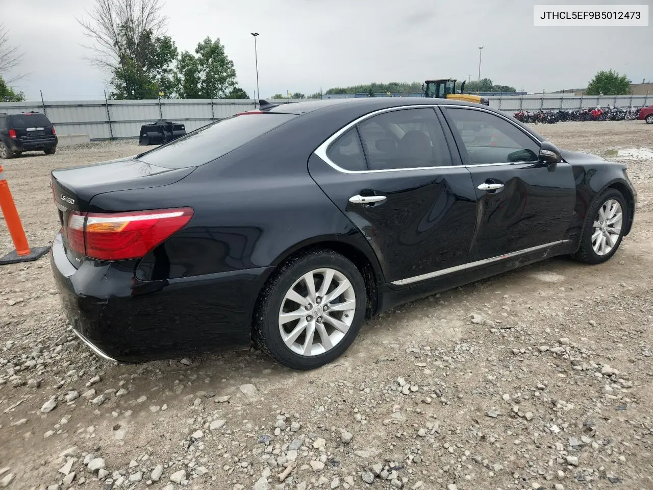 2011 Lexus Ls 460 VIN: JTHCL5EF9B5012473 Lot: 62384625