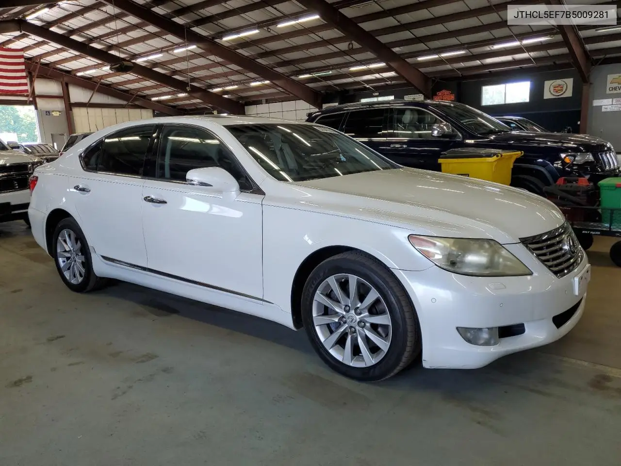 2011 Lexus Ls 460 VIN: JTHCL5EF7B5009281 Lot: 62846505