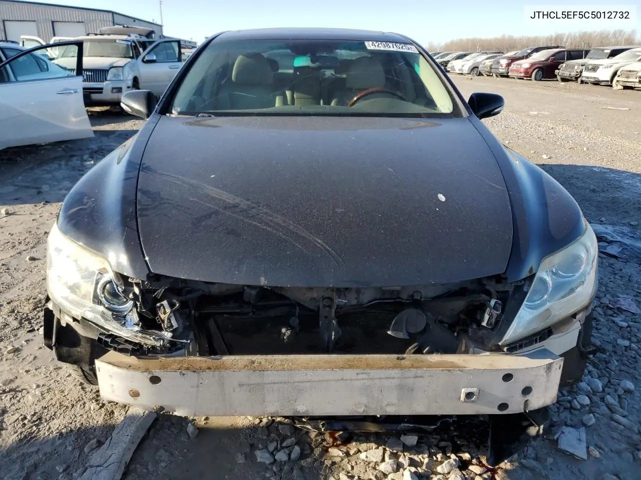 2012 Lexus Ls 460 VIN: JTHCL5EF5C5012732 Lot: 42987625