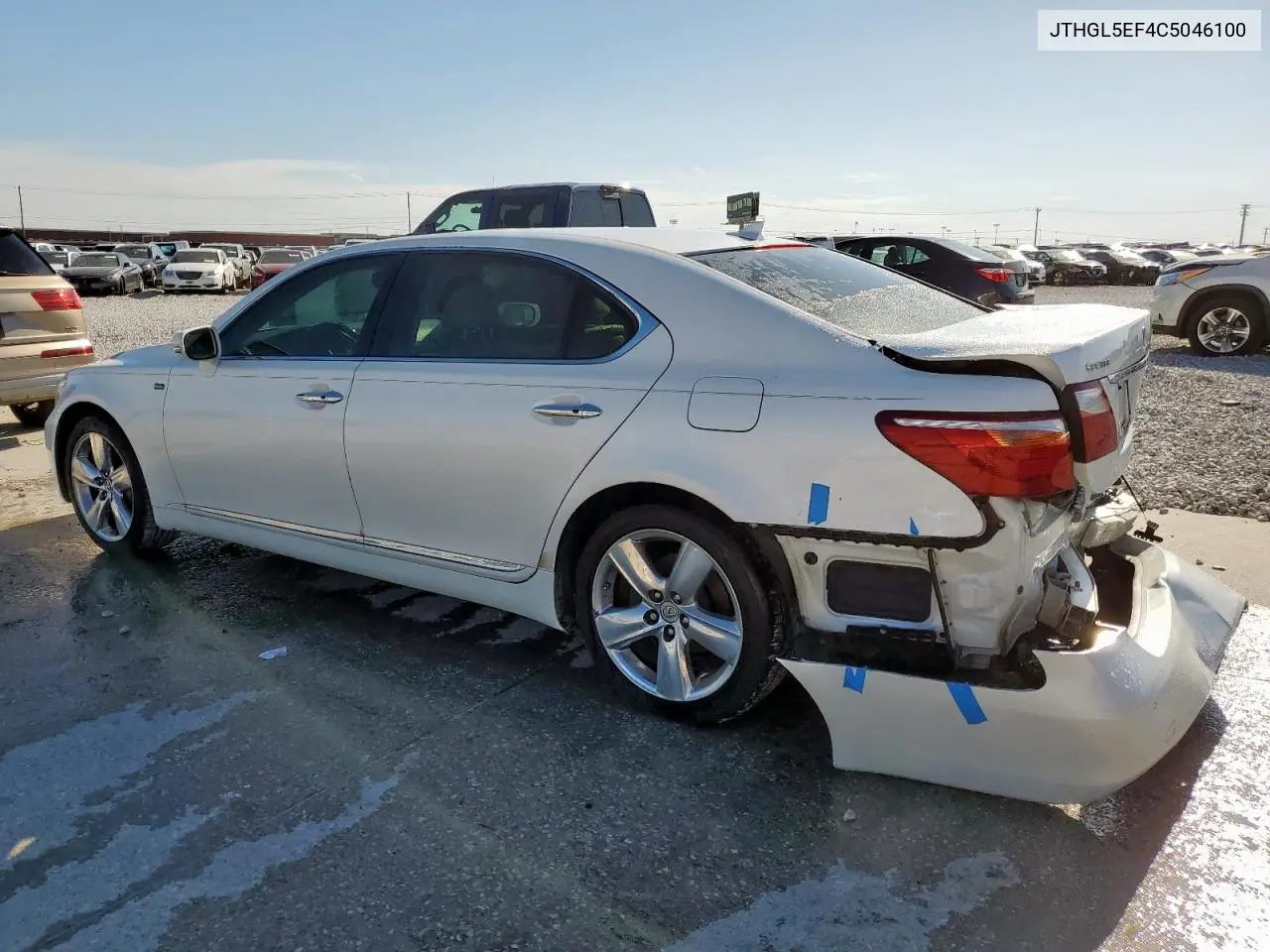 2012 Lexus Ls 460L VIN: JTHGL5EF4C5046100 Lot: 55276075