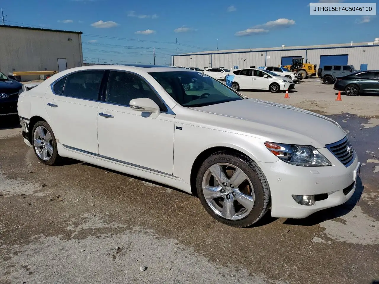 2012 Lexus Ls 460L VIN: JTHGL5EF4C5046100 Lot: 55276075