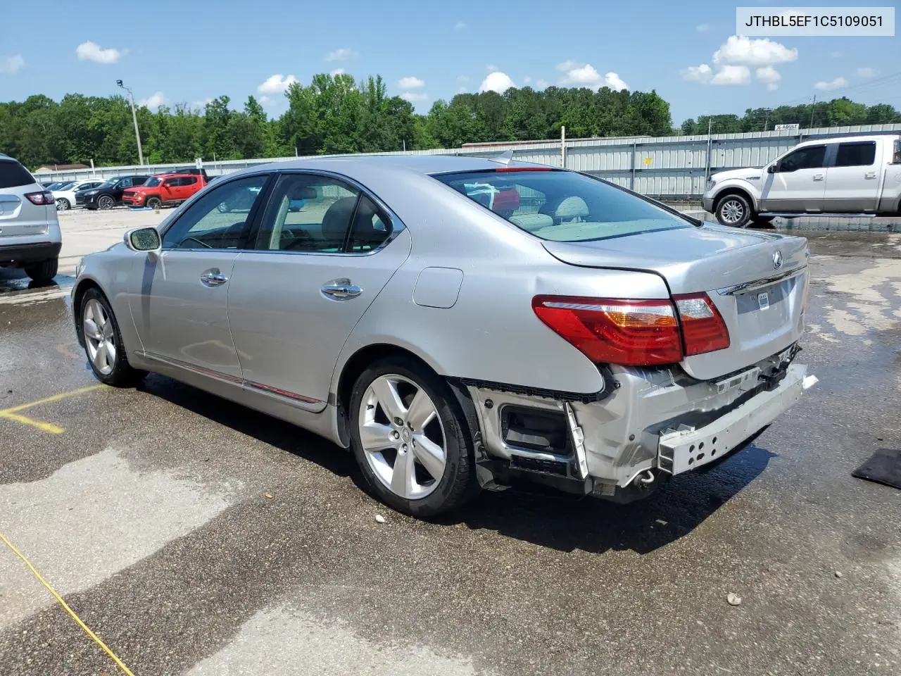 2012 Lexus Ls 460 VIN: JTHBL5EF1C5109051 Lot: 55773065