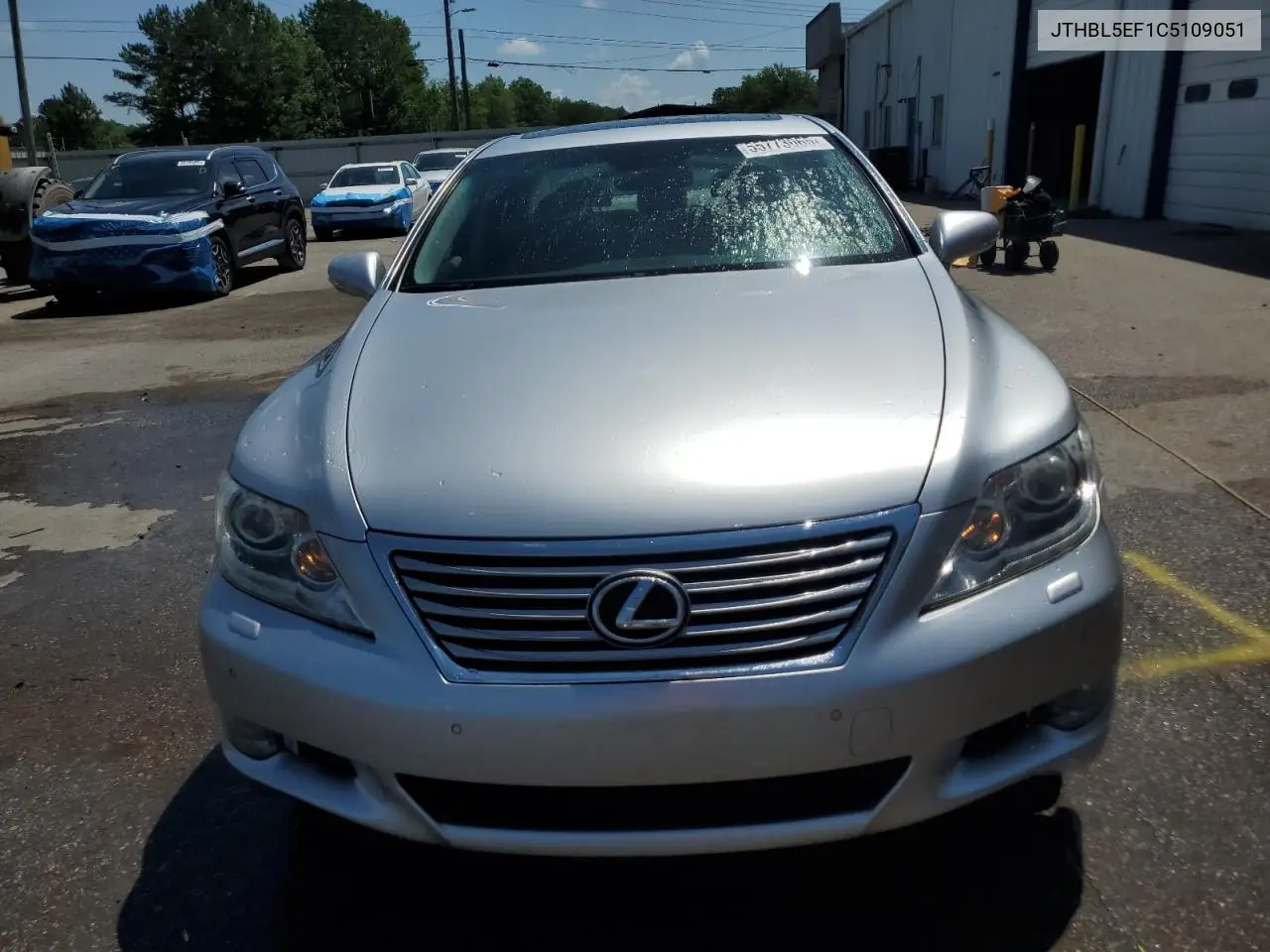 2012 Lexus Ls 460 VIN: JTHBL5EF1C5109051 Lot: 55773065