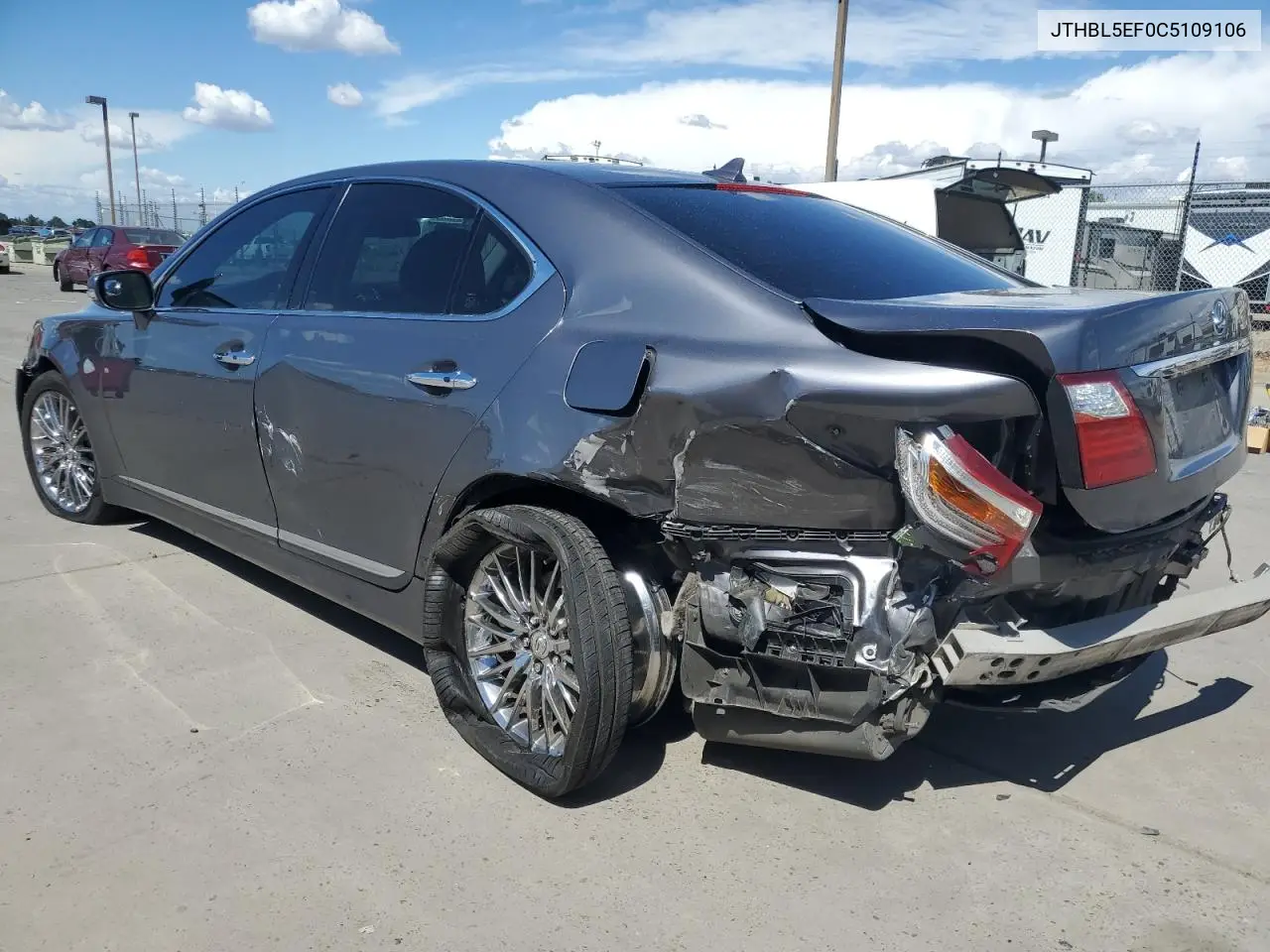 2012 Lexus Ls 460 VIN: JTHBL5EF0C5109106 Lot: 56967365