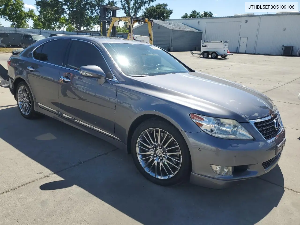 2012 Lexus Ls 460 VIN: JTHBL5EF0C5109106 Lot: 56967365