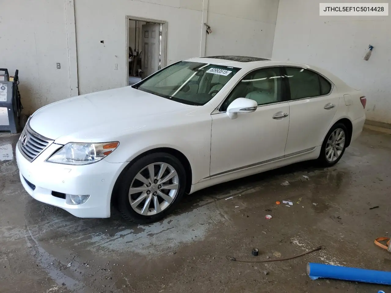 2012 Lexus Ls 460 VIN: JTHCL5EF1C5014428 Lot: 60993515