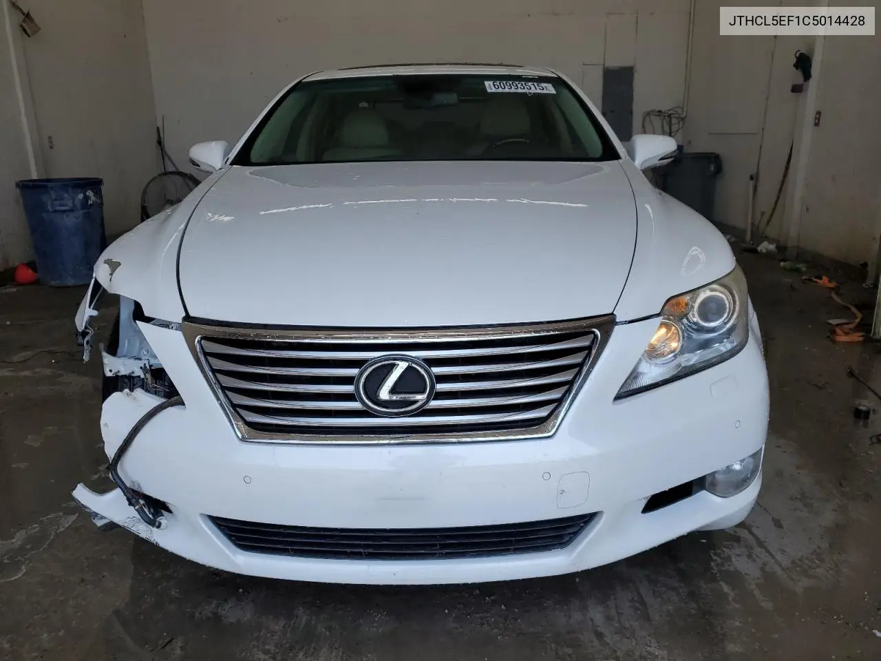 2012 Lexus Ls 460 VIN: JTHCL5EF1C5014428 Lot: 60993515