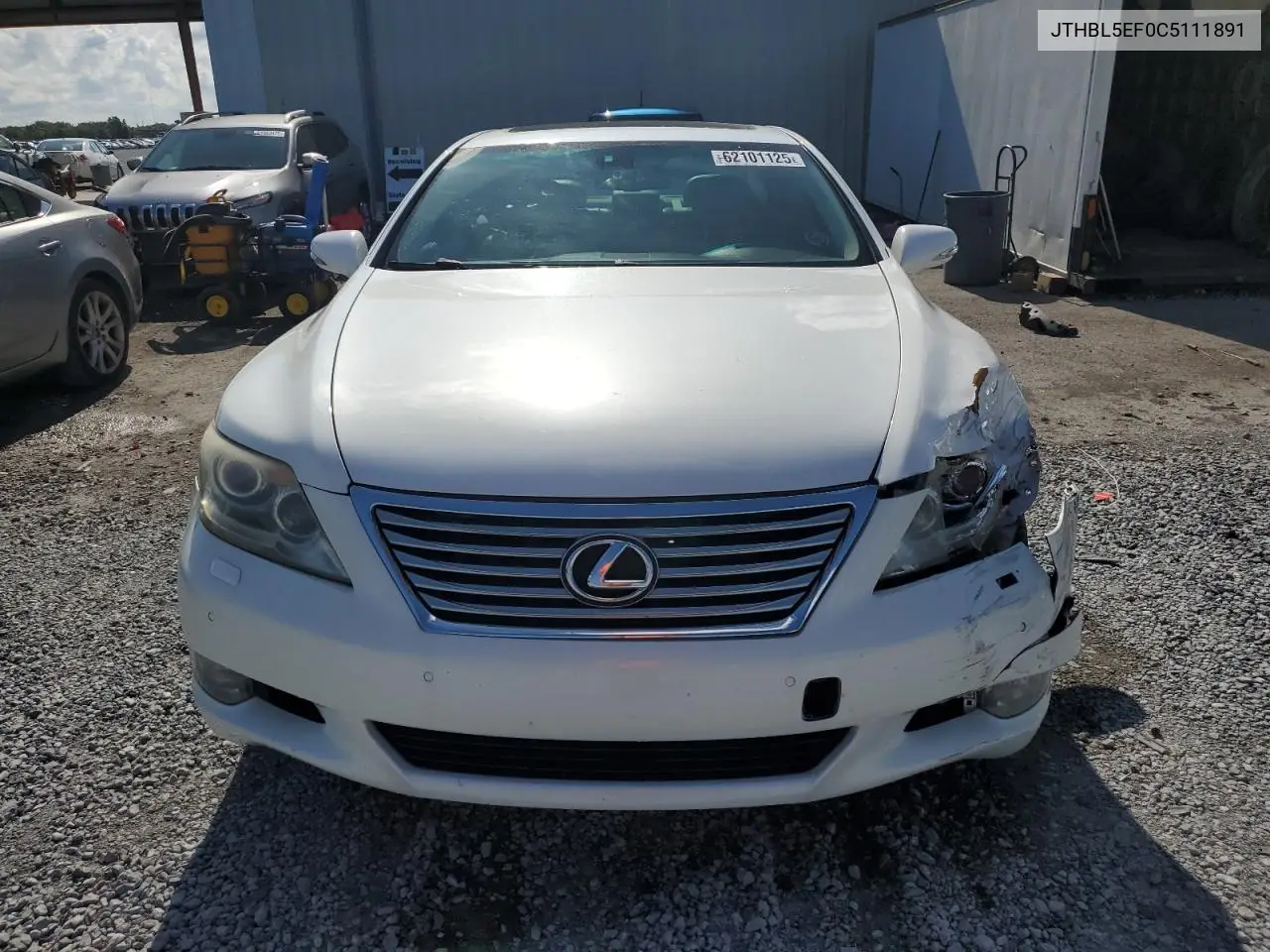 2012 Lexus Ls 460 VIN: JTHBL5EF0C5111891 Lot: 62101125