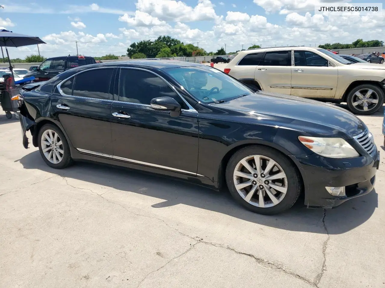 2012 Lexus Ls 460 VIN: JTHCL5EF5C5014738 Lot: 62518605