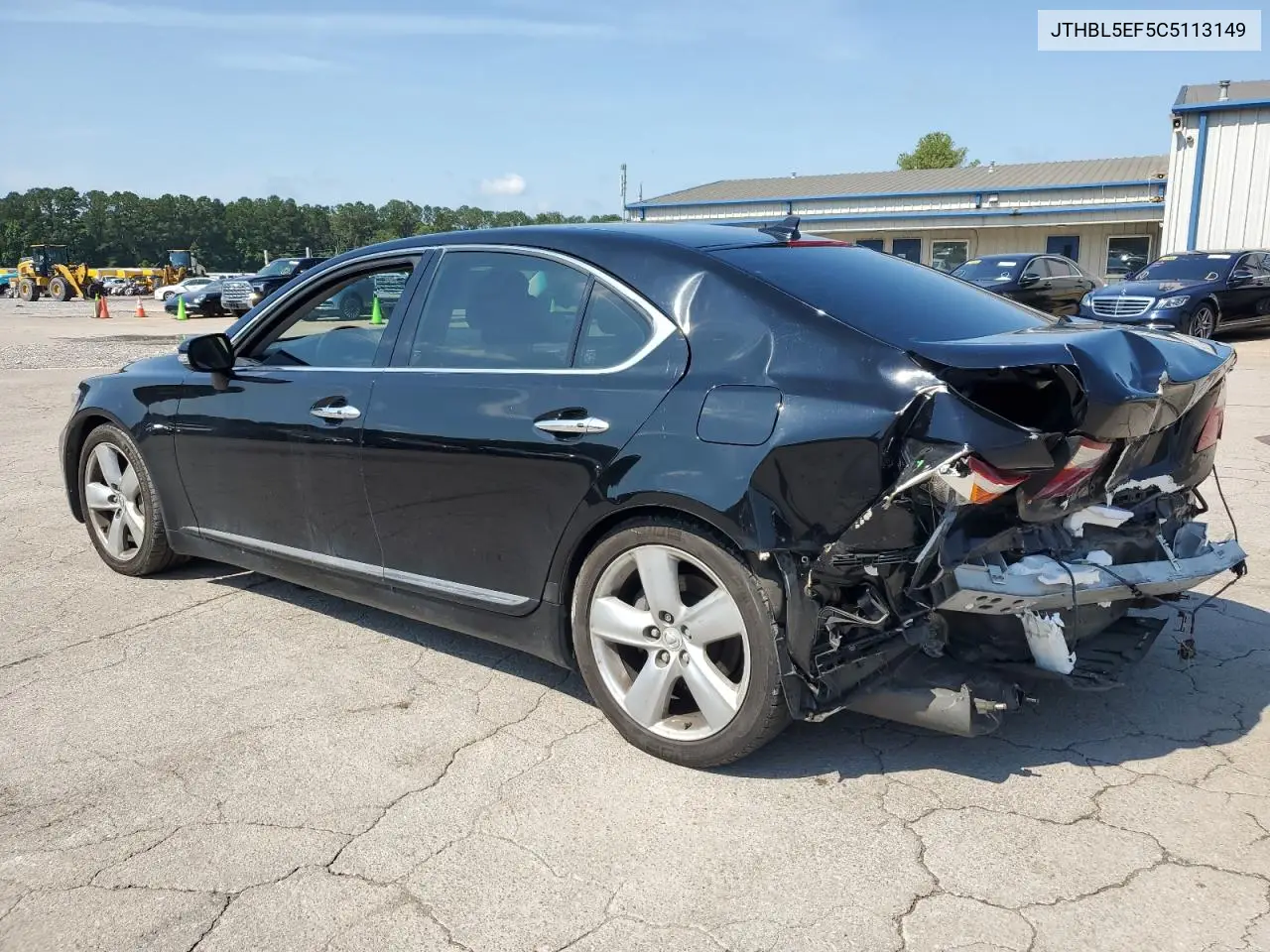 2012 Lexus Ls 460 VIN: JTHBL5EF5C5113149 Lot: 62555505