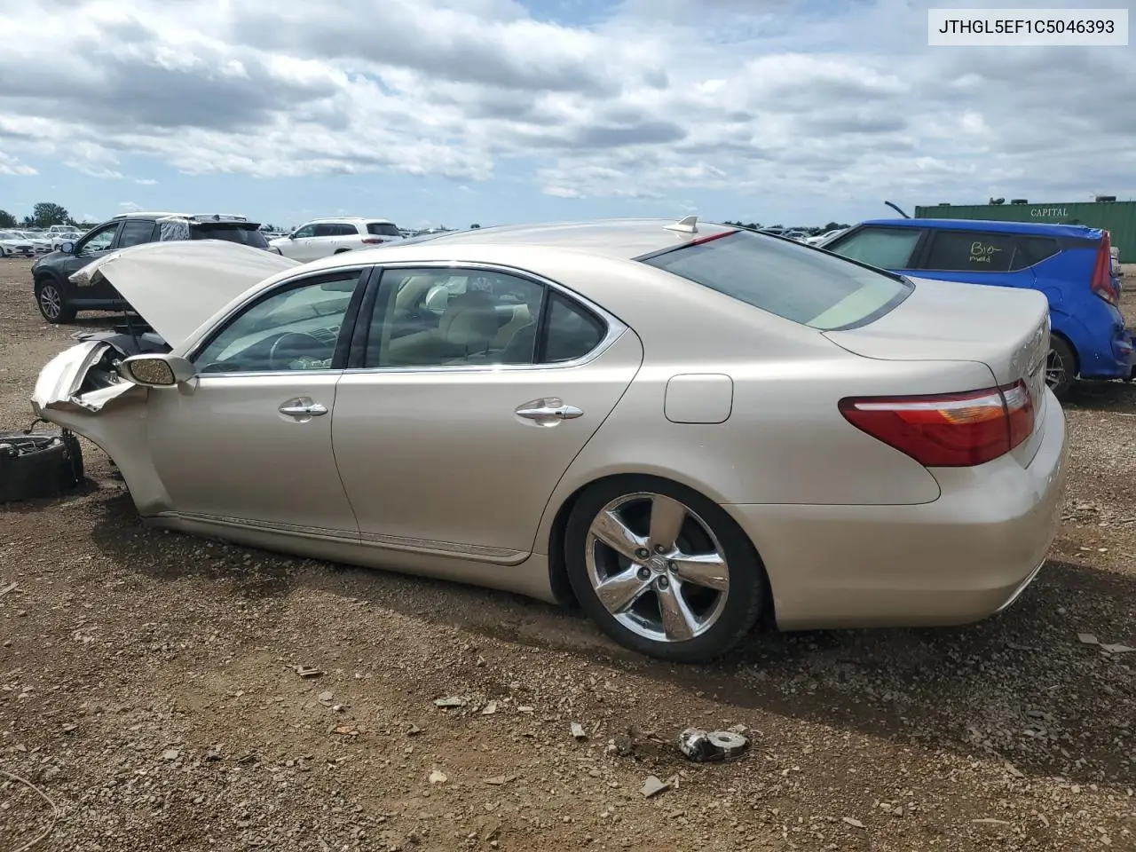 2012 Lexus Ls 460L VIN: JTHGL5EF1C5046393 Lot: 62698705