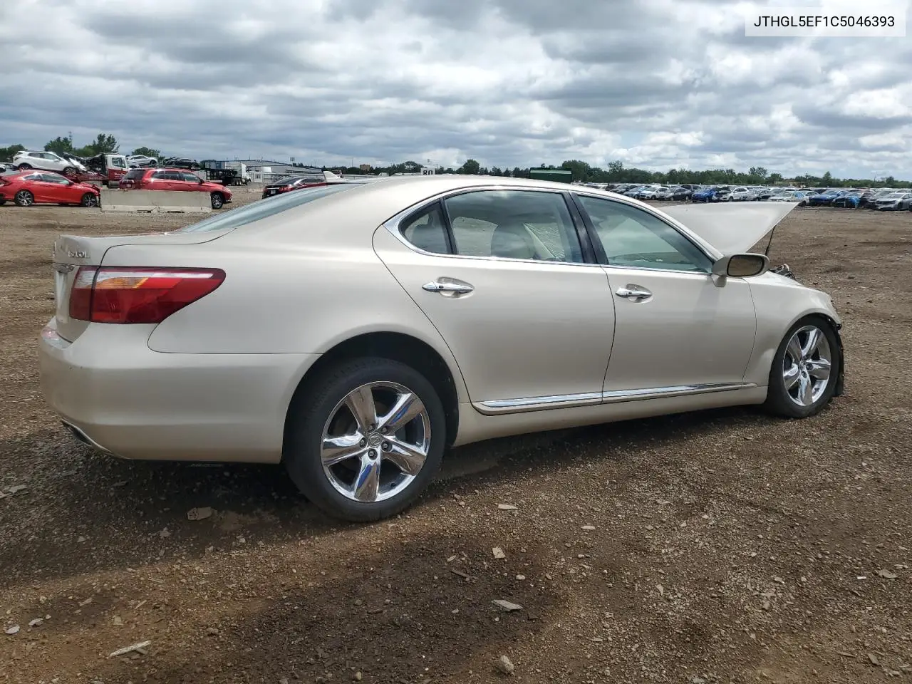 2012 Lexus Ls 460L VIN: JTHGL5EF1C5046393 Lot: 62698705