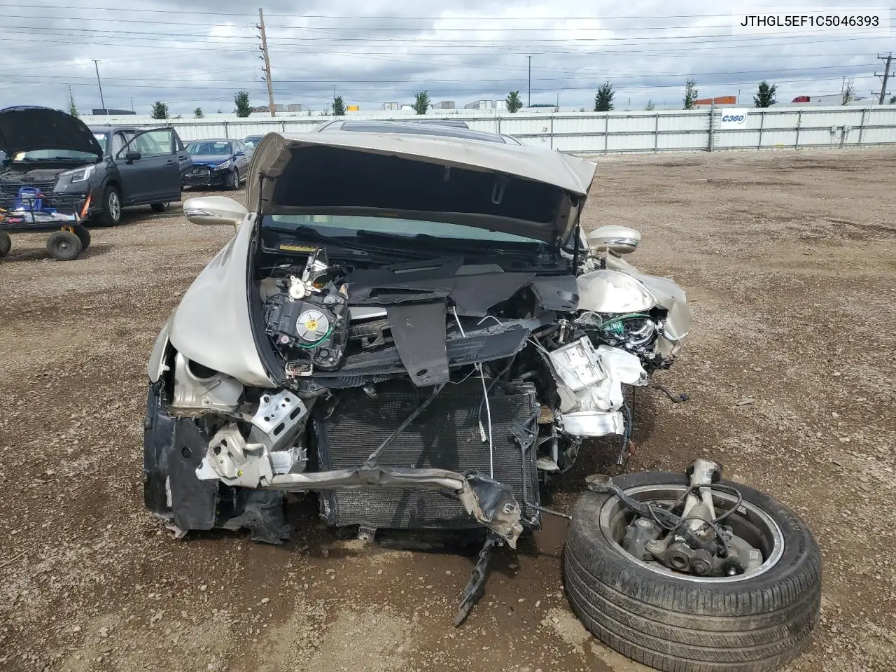 2012 Lexus Ls 460L VIN: JTHGL5EF1C5046393 Lot: 62698705