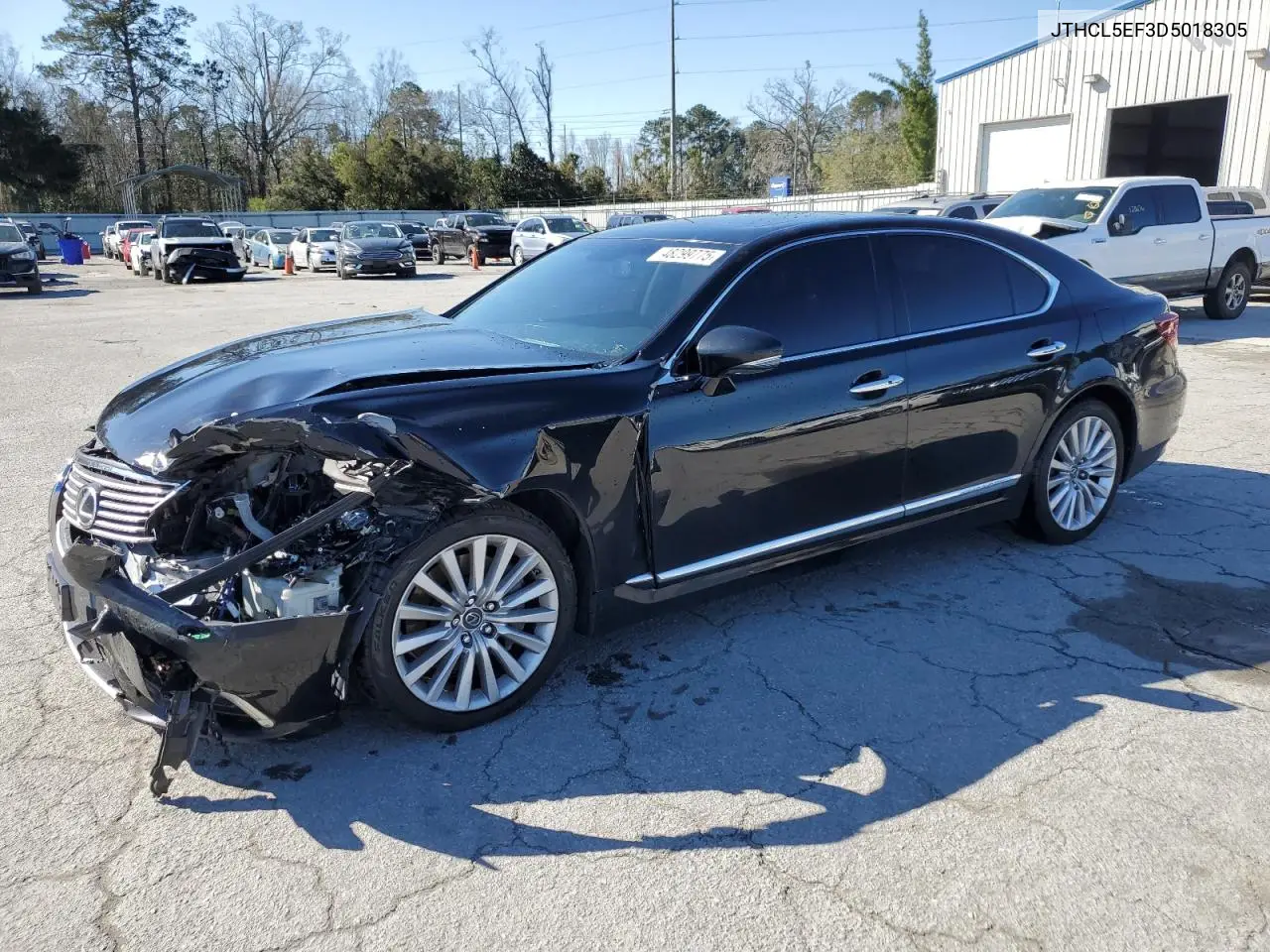 2013 Lexus Ls 460 VIN: JTHCL5EF3D5018305 Lot: 48299775