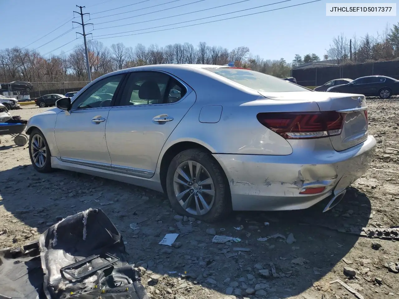 2013 Lexus Ls 460 VIN: JTHCL5EF1D5017377 Lot: 48390465