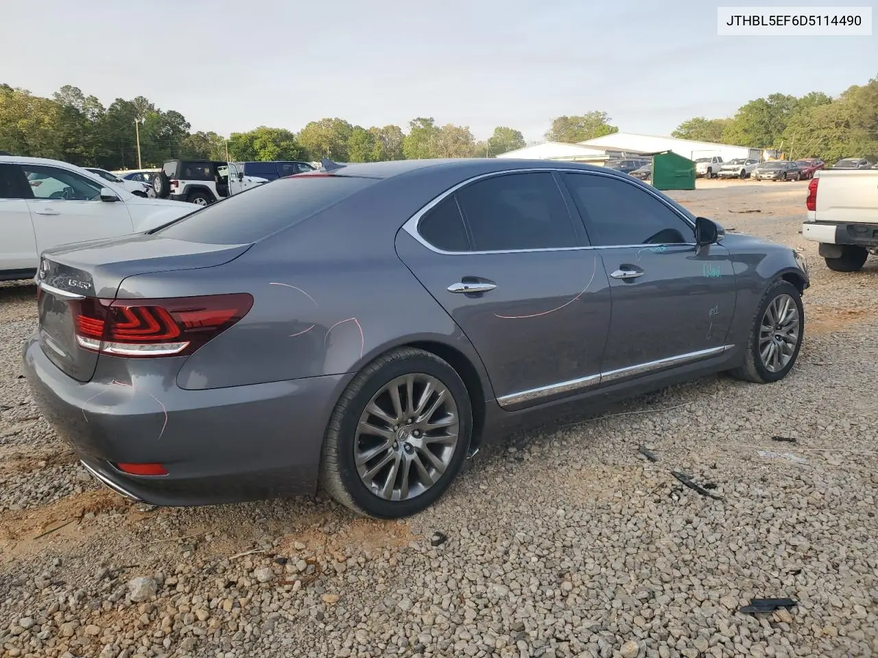 2013 Lexus Ls 460 VIN: JTHBL5EF6D5114490 Lot: 52123025