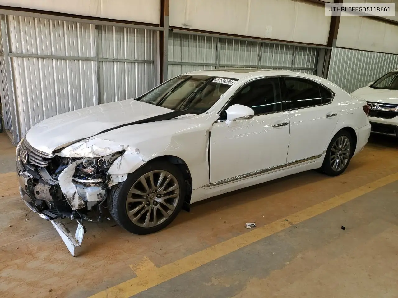 2013 Lexus Ls 460 VIN: JTHBL5EF5D5118661 Lot: 52514565