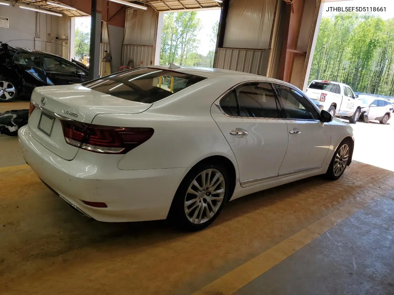 2013 Lexus Ls 460 VIN: JTHBL5EF5D5118661 Lot: 52514565