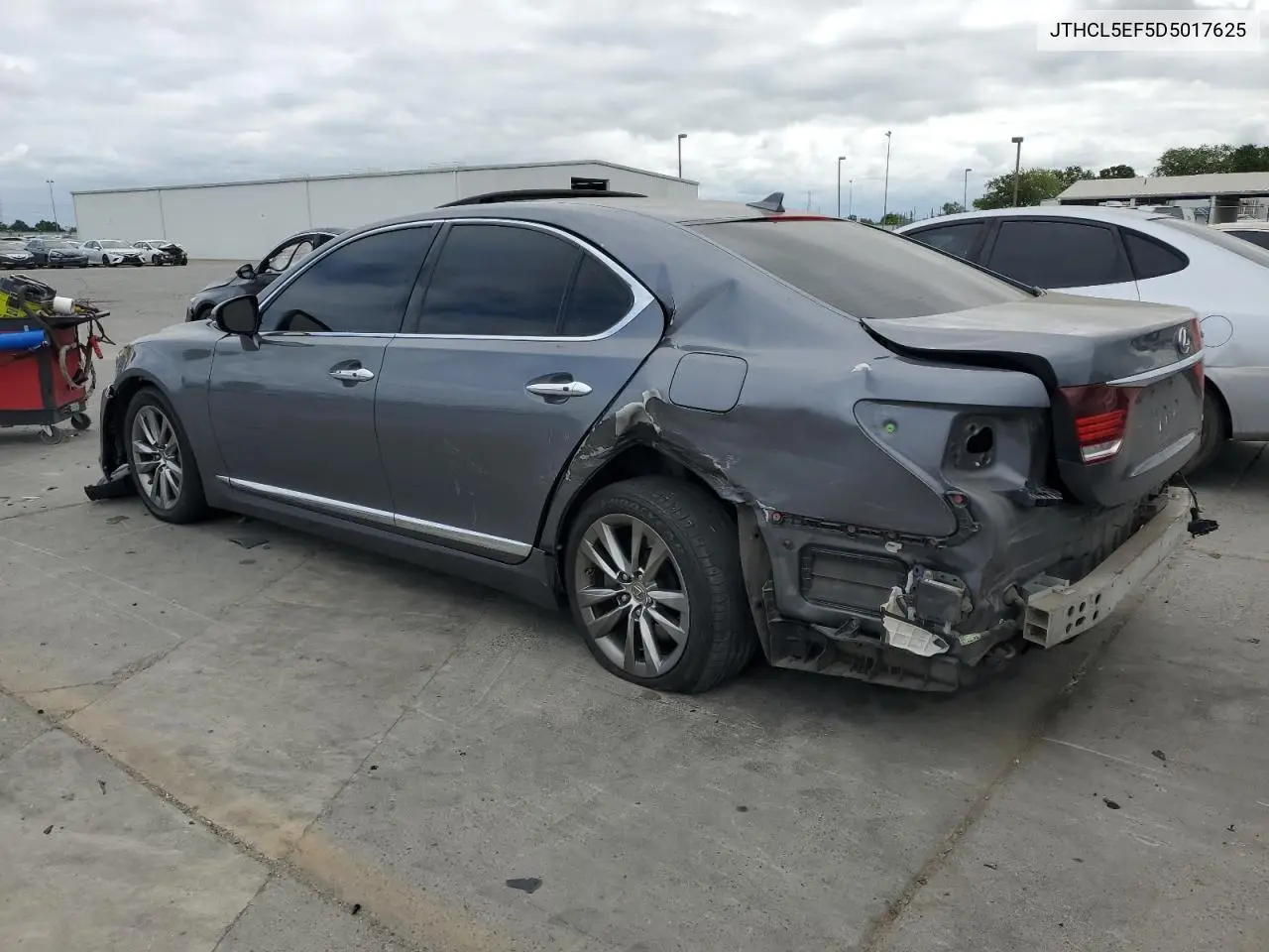 2013 Lexus Ls 460 VIN: JTHCL5EF5D5017625 Lot: 53336625