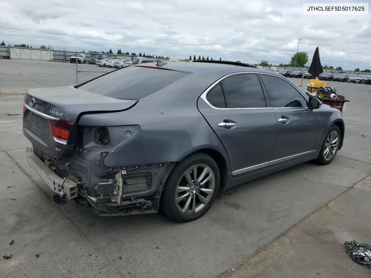2013 Lexus Ls 460 VIN: JTHCL5EF5D5017625 Lot: 53336625