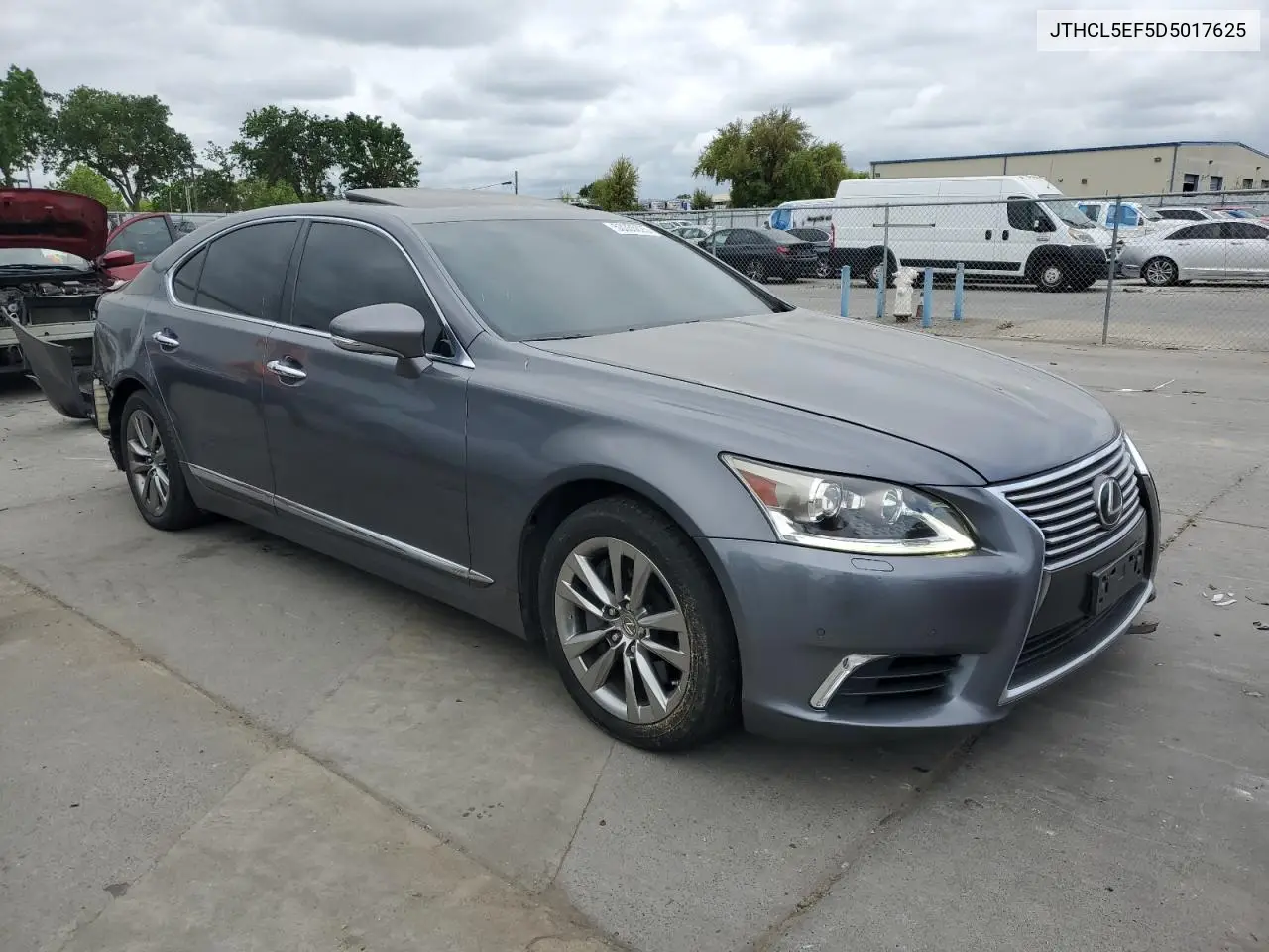 2013 Lexus Ls 460 VIN: JTHCL5EF5D5017625 Lot: 53336625