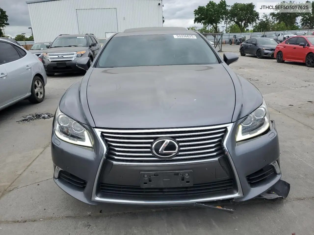 2013 Lexus Ls 460 VIN: JTHCL5EF5D5017625 Lot: 53336625