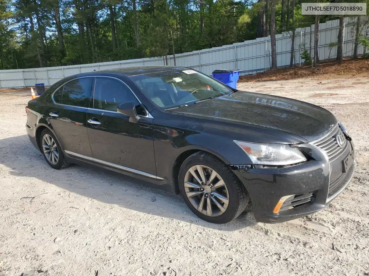 2013 Lexus Ls 460 VIN: JTHCL5EF7D5018890 Lot: 54492255