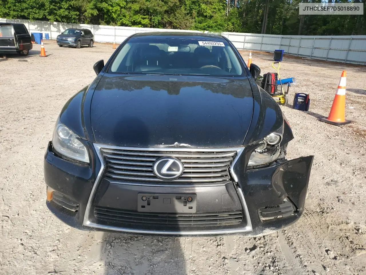 2013 Lexus Ls 460 VIN: JTHCL5EF7D5018890 Lot: 54492255