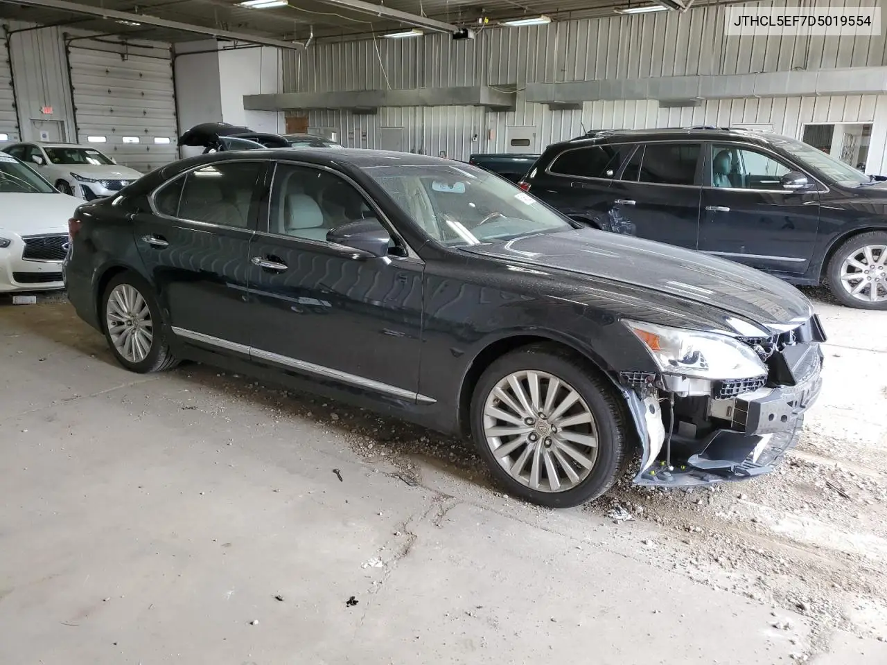 2013 Lexus Ls 460 VIN: JTHCL5EF7D5019554 Lot: 54660285