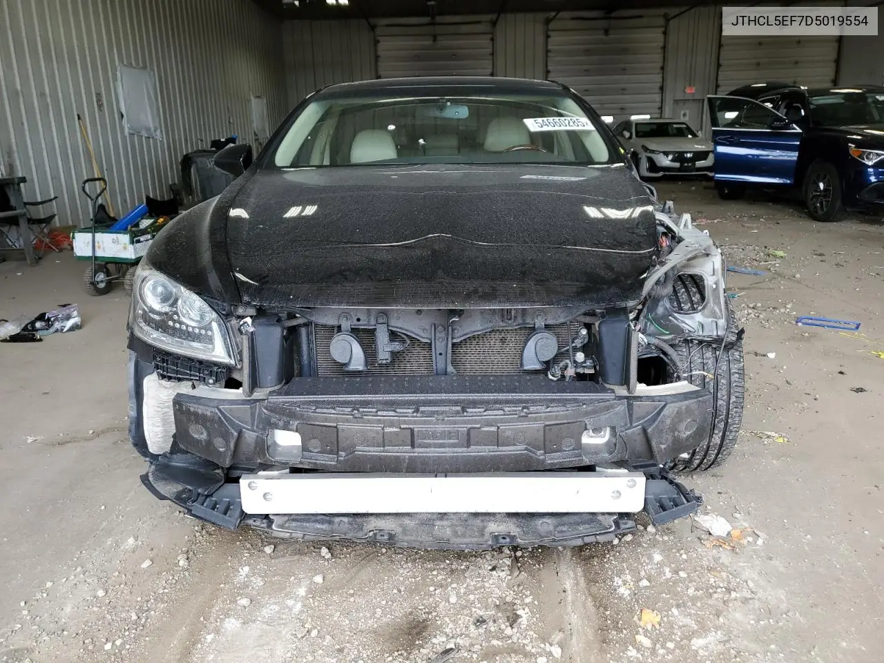 2013 Lexus Ls 460 VIN: JTHCL5EF7D5019554 Lot: 54660285