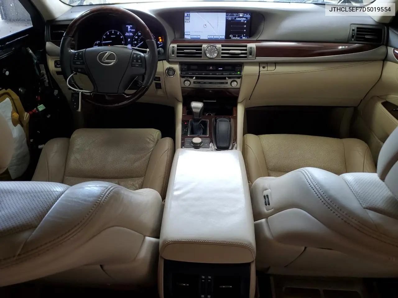 2013 Lexus Ls 460 VIN: JTHCL5EF7D5019554 Lot: 54660285