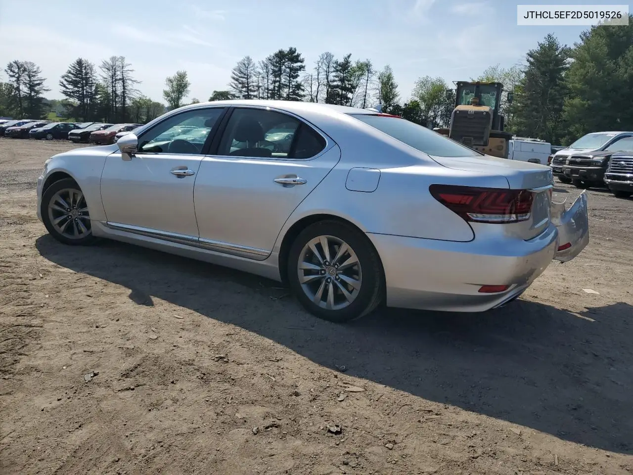2013 Lexus Ls 460 VIN: JTHCL5EF2D5019526 Lot: 55359565