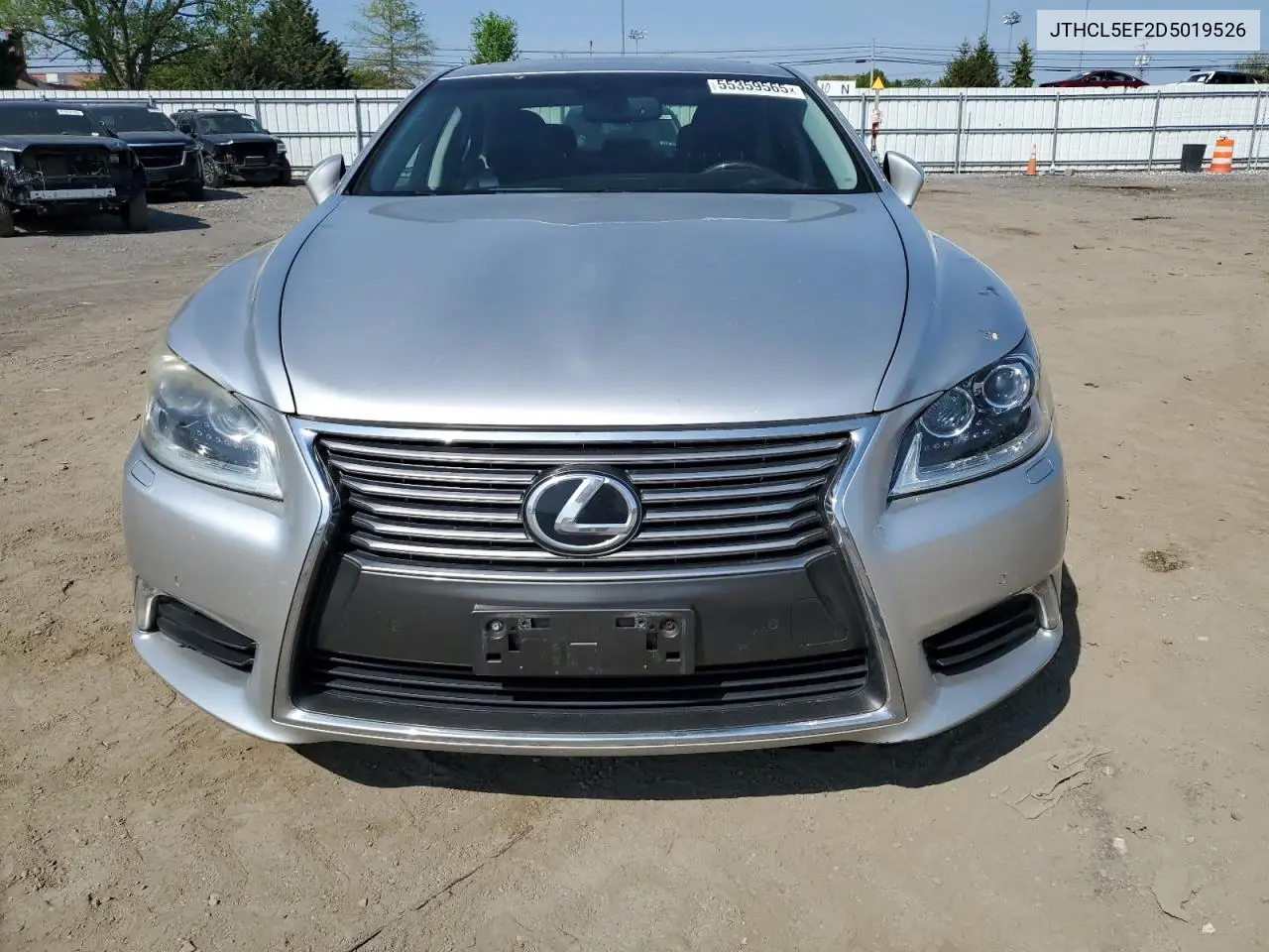 2013 Lexus Ls 460 VIN: JTHCL5EF2D5019526 Lot: 55359565