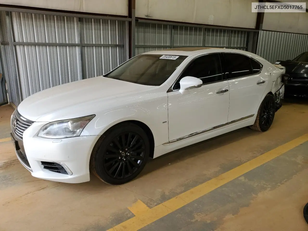 2013 Lexus Ls 460 VIN: JTHCL5EFXD5017765 Lot: 55400615